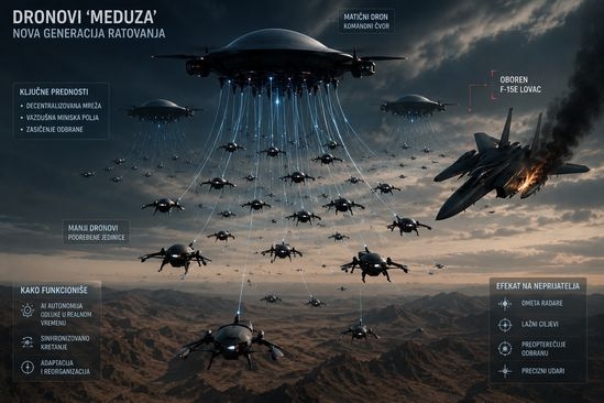 "Meduza" u vazduhu: Novi vojni dronovi plaše i najsavremenije odbrane