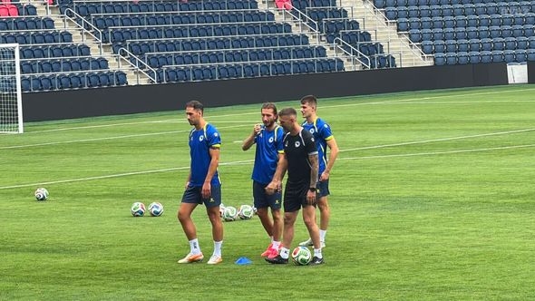 Zmajevi uoči Paname trenirali bez Džeke