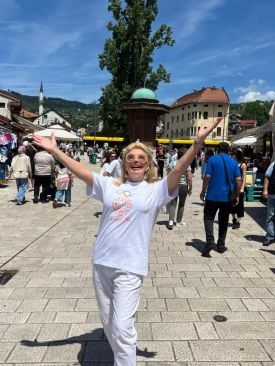 Suzana Mančić oduševljena Sarajevom: "Ovo je grad divnih ljudi i velike duše"