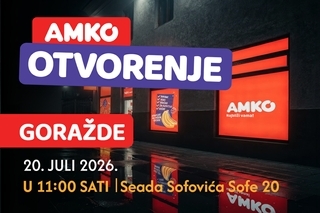 Goražde dobija još jedan Amko market – nova lokacija za još bržu i jednostavniju kupovinu