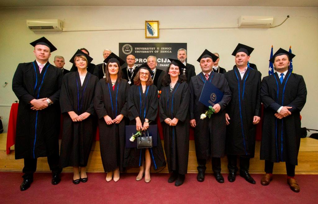 Univerzitet u Zenici promovira devet doktora nauka