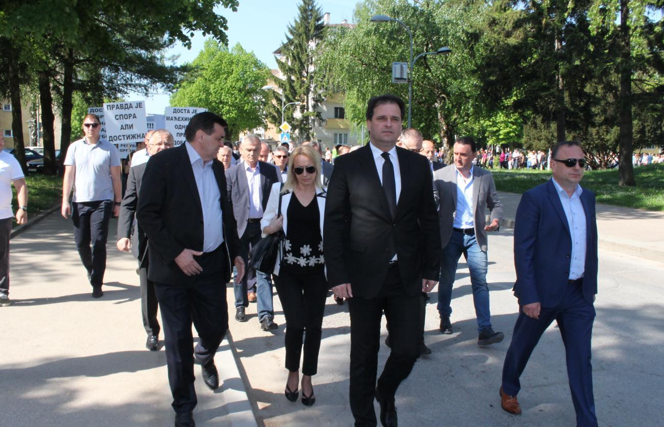 Doboj: Protestna šetnja u znak sjećanja na ubistvo Branislava Garića