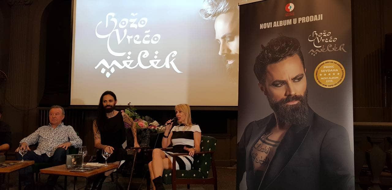 Veliko interesovanje za novi album: Božo Vrećo održao promociju pjesama u Zagrebu
