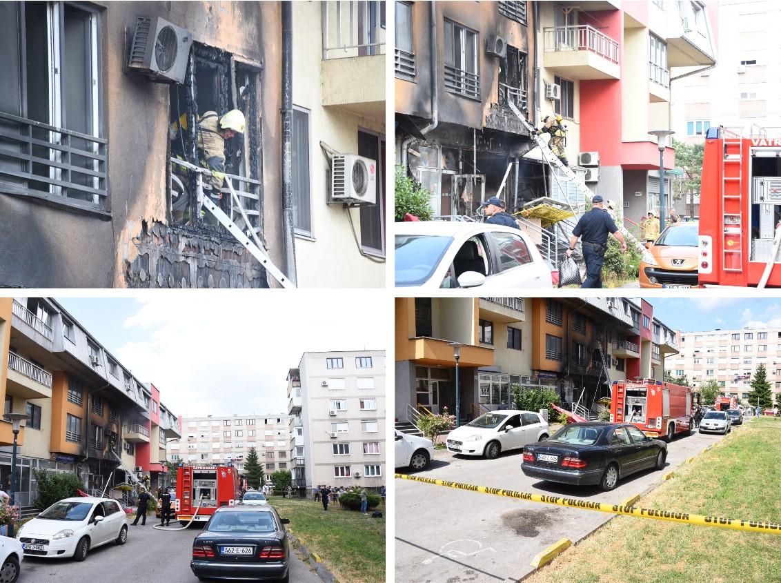 Gorio poslovni prostor na Čengić-Vili 2, odjeknule tri eksplozije