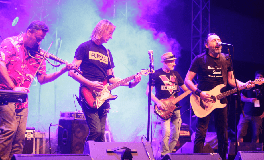 Ludnica na festivalu "Live stage" na Skenderiji