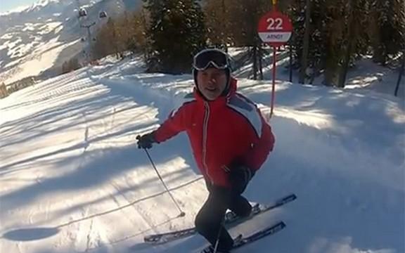 Dino Merlin skija u Italiji - Avaz