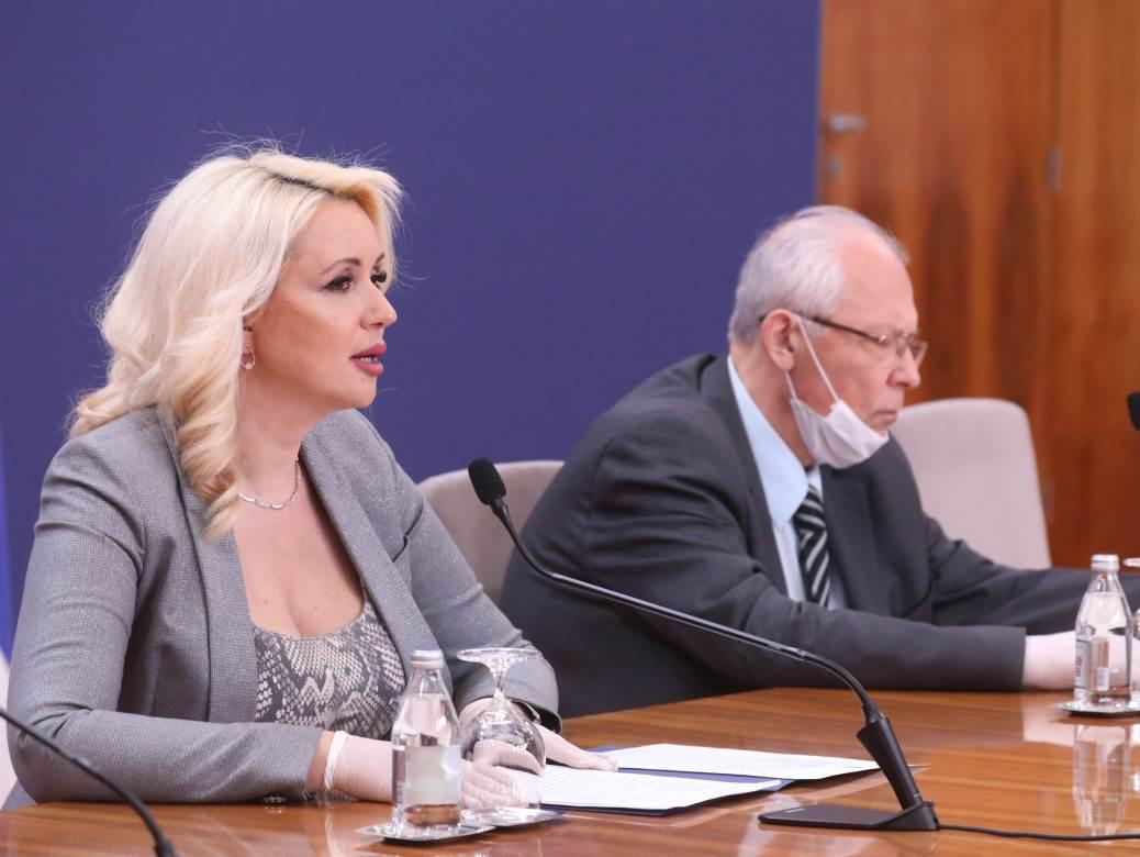 Obrnula uloge: Doktorica Kisić pitanjem zatekla novinare, u sali nastao muk