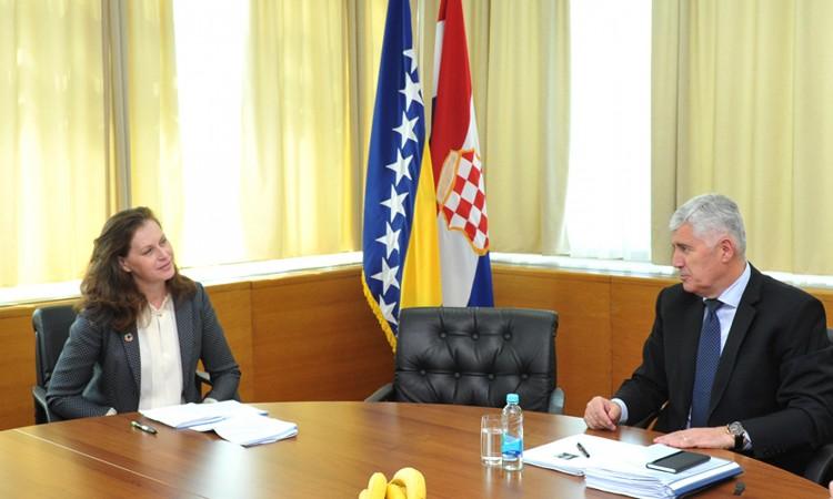 Čović i Mekdonald razgovarali o pomoći UN-a našoj zemlji