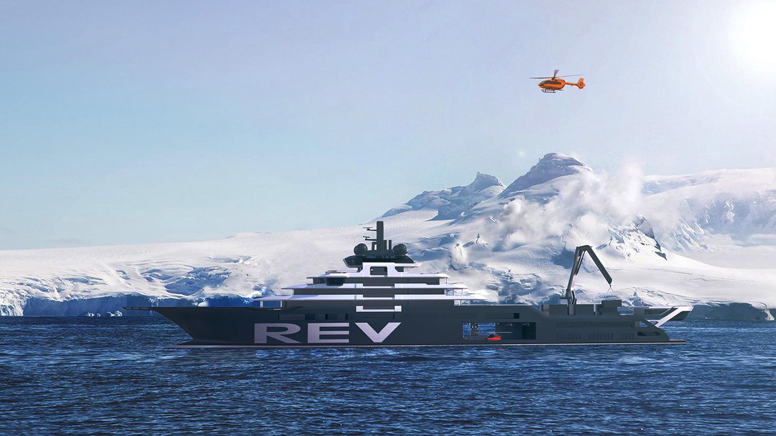 „REV Ocean“ s dužinom od 182,6 metara je najveća superjahta trenutno - Avaz