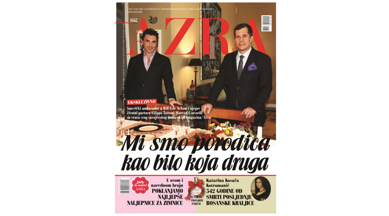 Naslovnica novog broja magazina "Azra" - Avaz