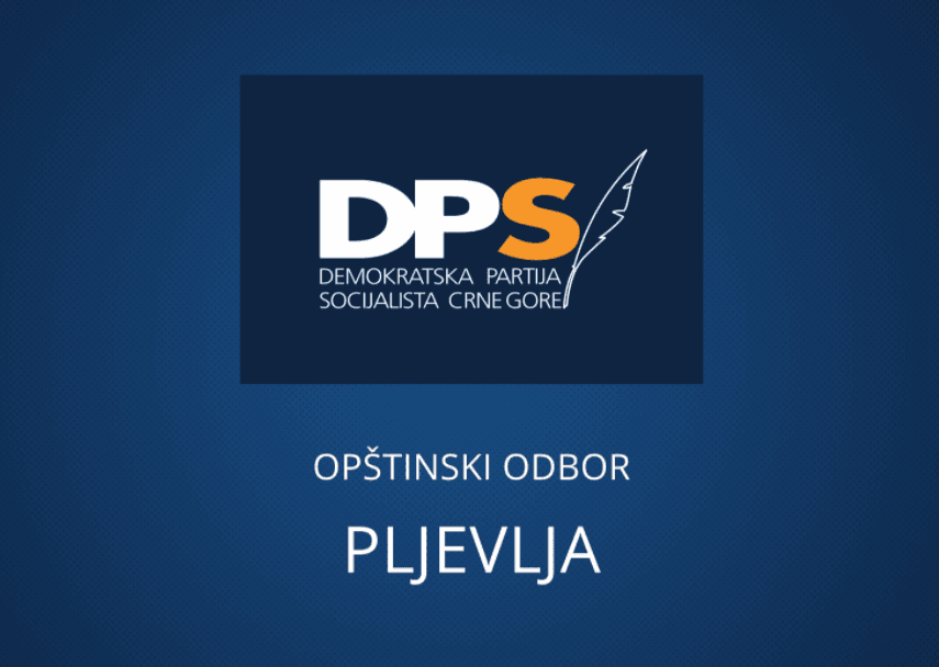 DPS Pljevlja: Poslat ćemo u prošlost nacionalističke snage koje žele da nas vrate u srednji vijek