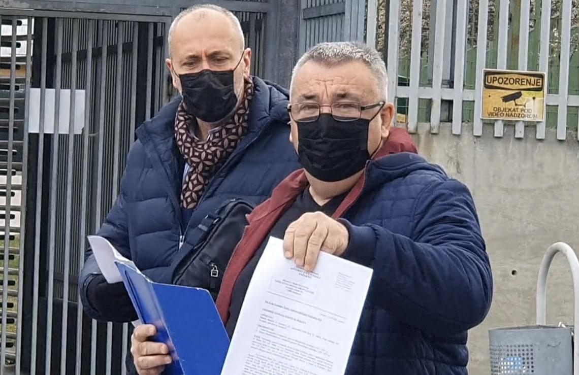 Advokat Feraget i Muriz Memić predali krivične prijave protiv Alene Kurspahić-Nadarević i Mirze Hadžiomerovića