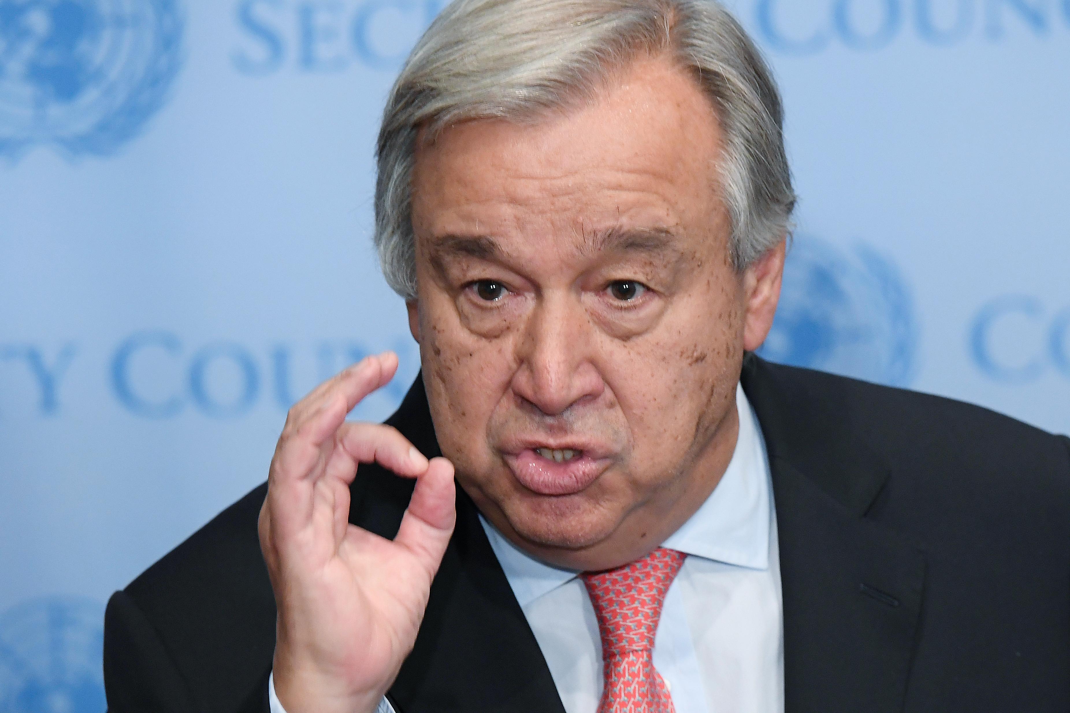 Generalni sekretar UN-a Antonio Guteres - Avaz