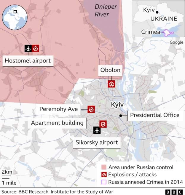 Objavljene mape trenutne situacije na području Ukrajine