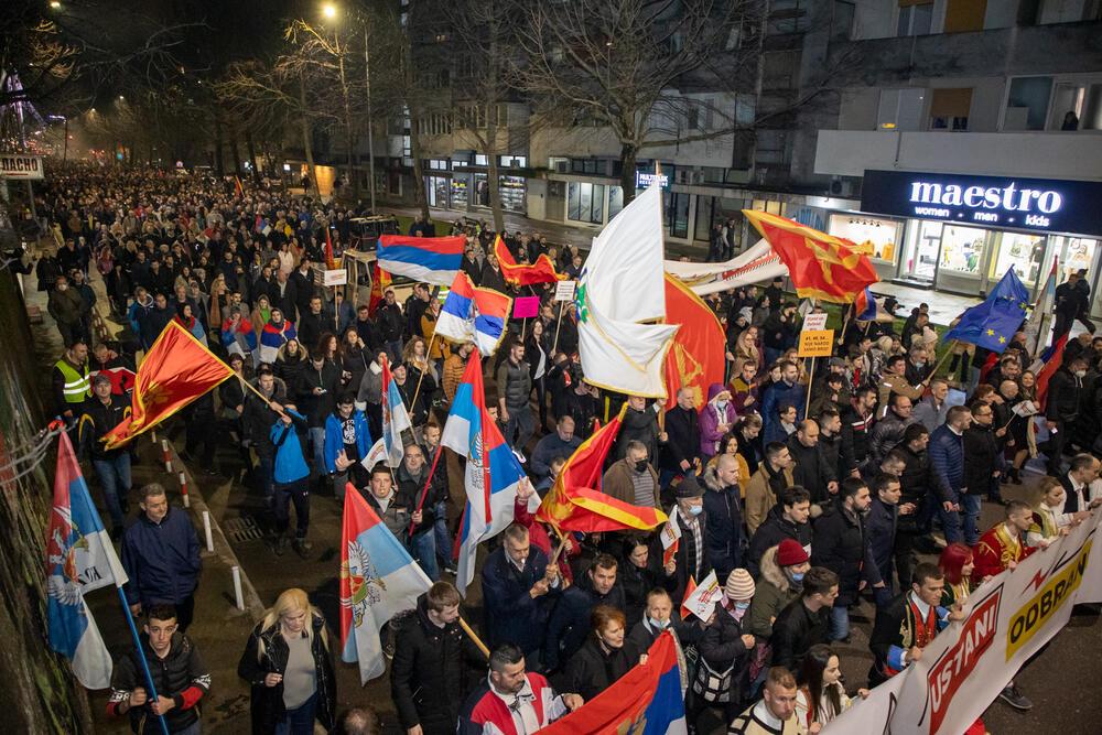 Protesti u Crnoj Gori - Avaz