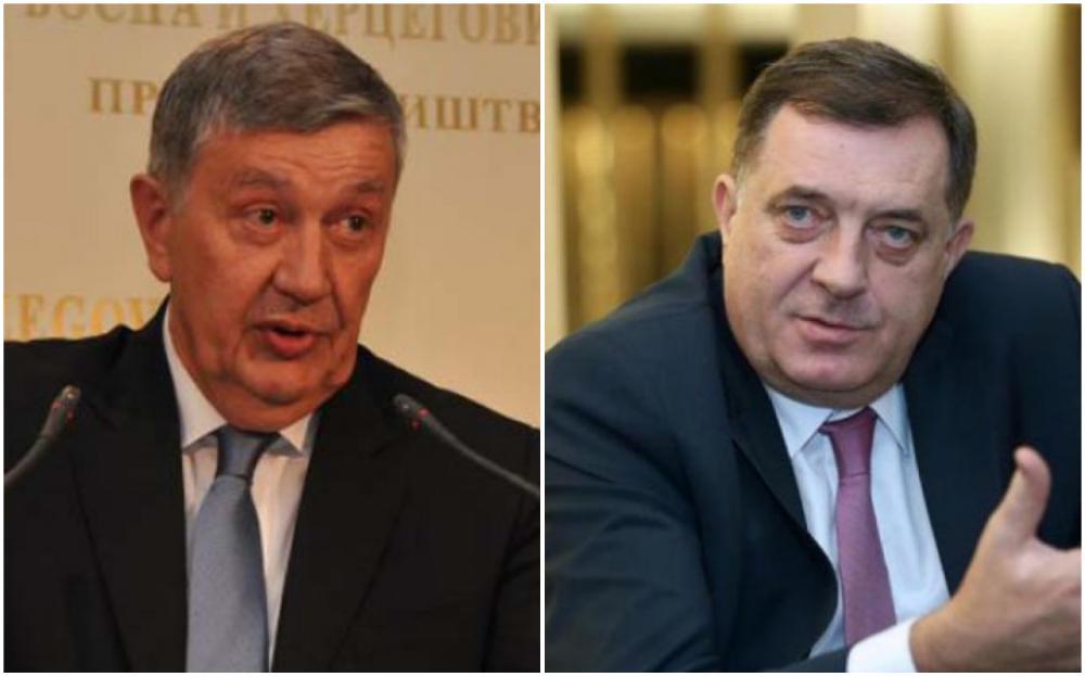 Nebojša Radmanović i Milorad Dodik - Avaz