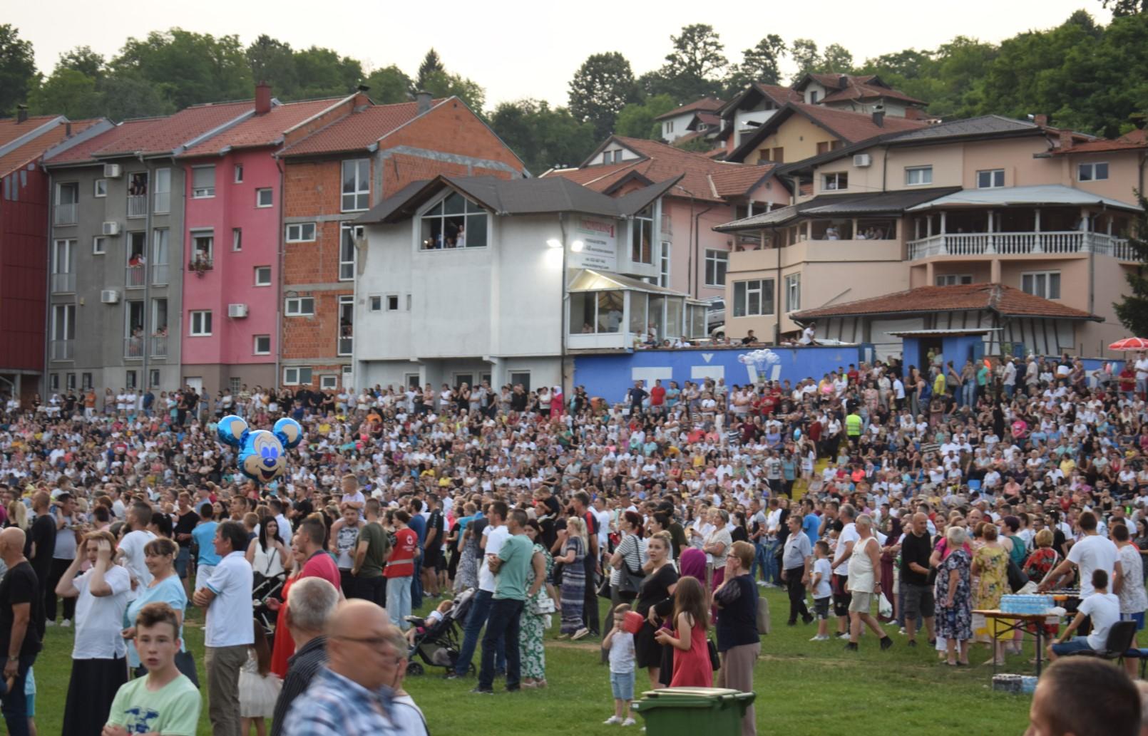 Koncertu je prisustvovalo više od 20 hiljada ljudi - Avaz