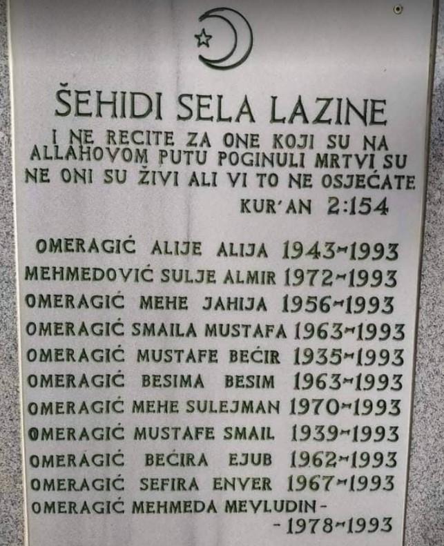29 godina od stravičnog stradanja Bošnjaka u selu Lazine kod Novog Travnika: Niko nije odgovarao