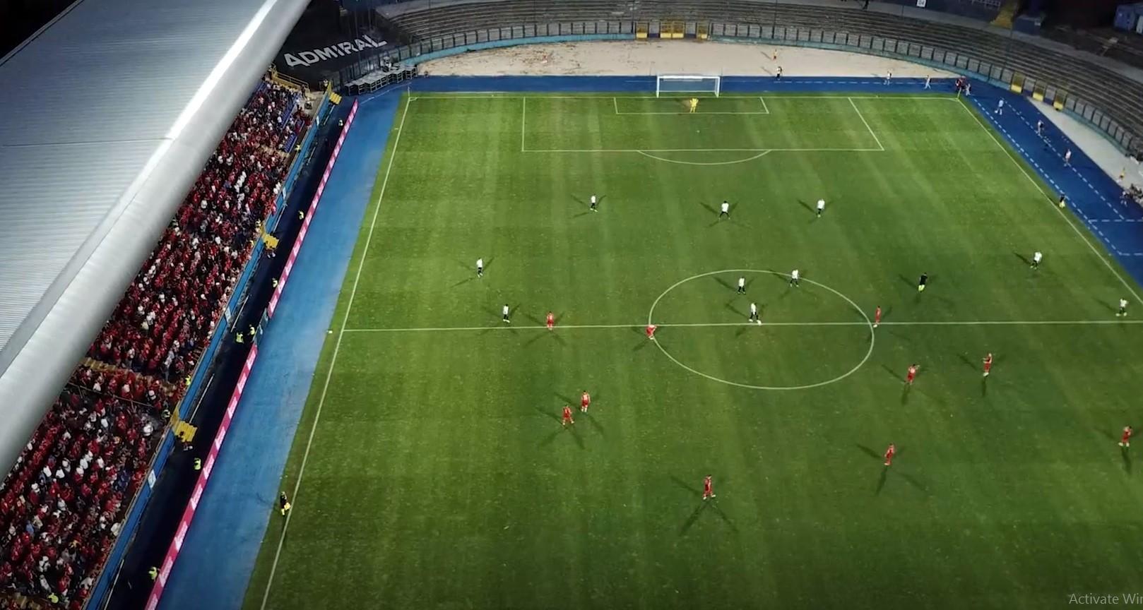 Snimci iz zraka: Pogledajte kako stadion Grbavica izgleda večeras, navijači Veleža napravili su odličnu atmosferu