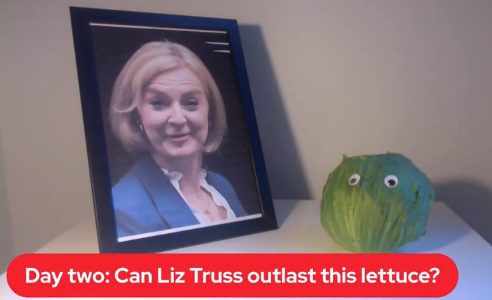 Zanimljivi live stream britanskog tabloida: Može li premijerka Liz Tras nadživjeti zelenu salatu