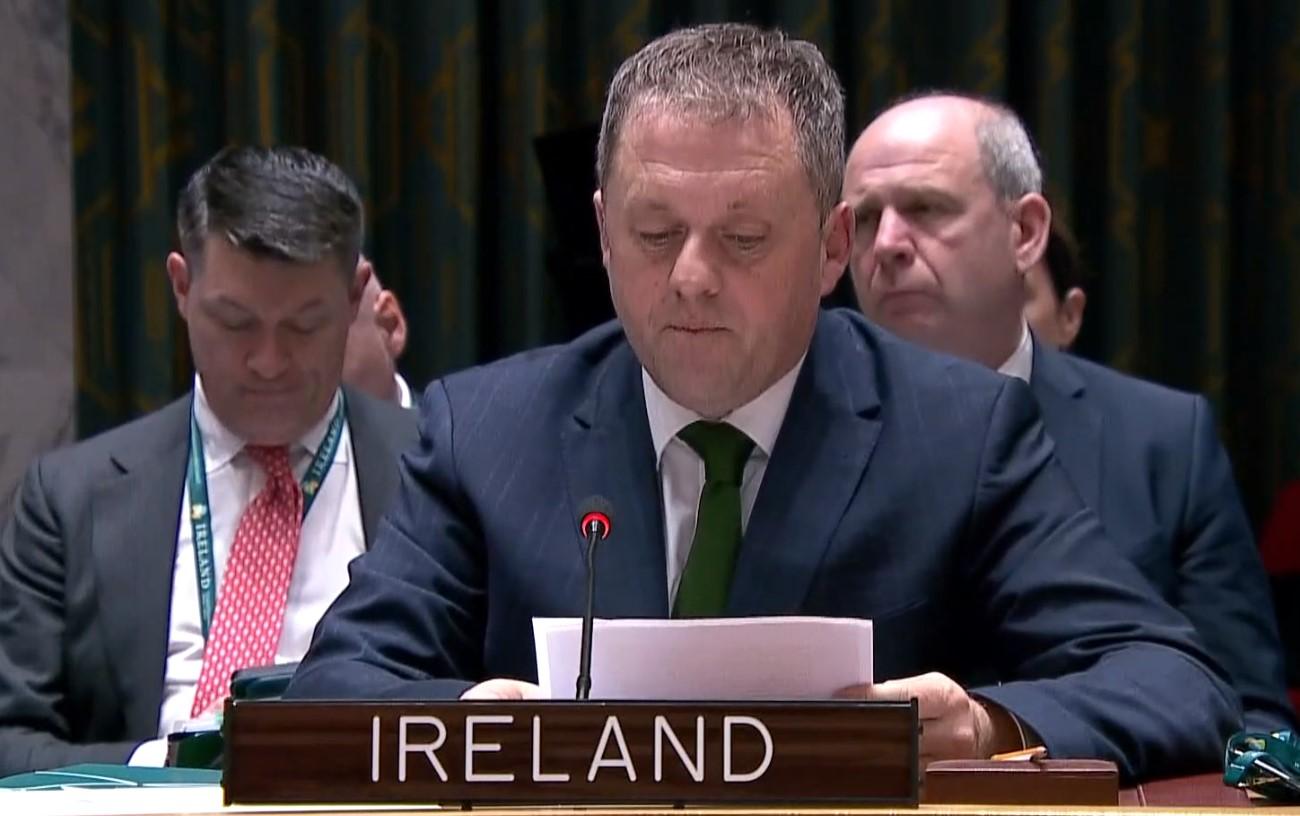 Predstavnik Irske u Vijeću sigurnosti UN-a - Avaz