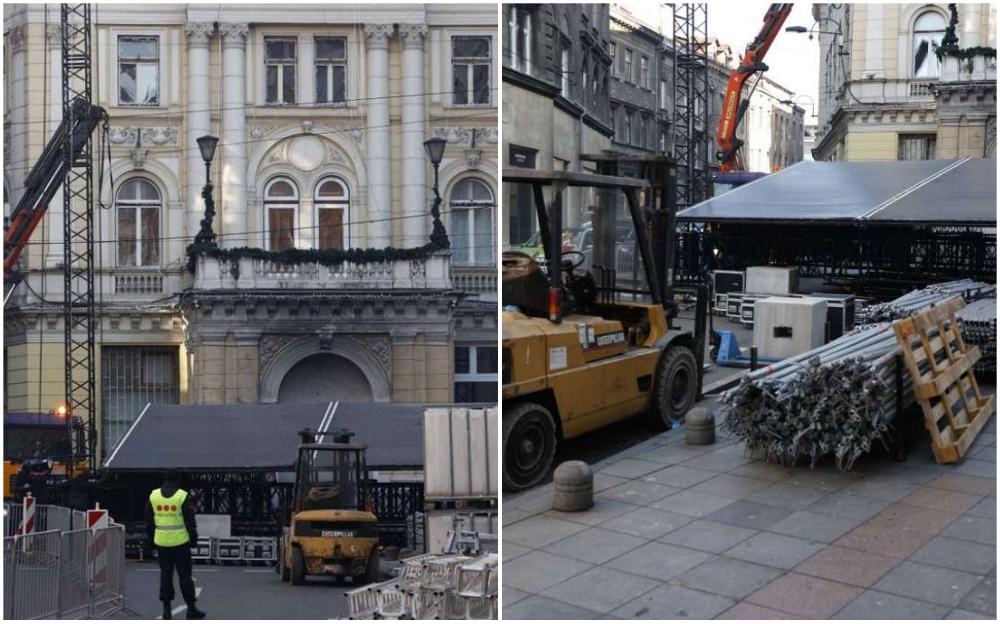 Sarajevo finalizira pripreme: Sve se sprema za najluđu noć