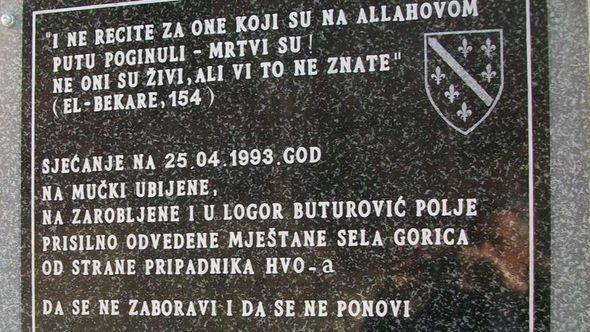30. godišnjica zločina u Gorici i logoru Buturović Polje kod Konjica - Avaz
