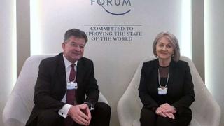 Krišto i Lajčak u Davosu razgovarali o evropskom putu, reformama i političkoj situaciji u BiH