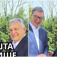 Vučić i Orban probali viralni trend: Birali između ćevapa i gulaša, fudbala i košarke