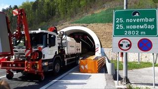 Zbog redovnog servisiranja tunela Vis, 25. novembar i Grab zatvoren smjer Lepenica-Tarčin
