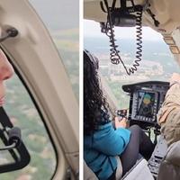 Pogledajte kako kosovska predsjednica Vjosa Osmani upravlja helikopterom u Americi