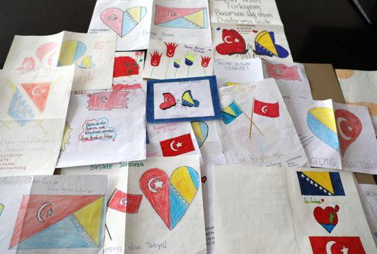 Učenici iz BiH su uputili brojne poruke podrške svojim vršnjacima u Turskoj - Avaz