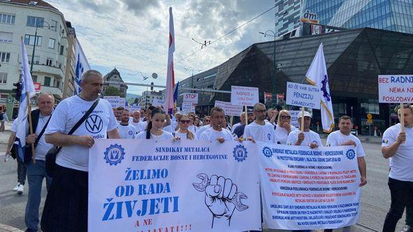 Demonstranti idu ka Vladi FBiH - Avaz