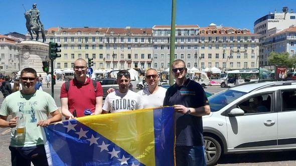 Navijači BiH u Lisabonu - Avaz