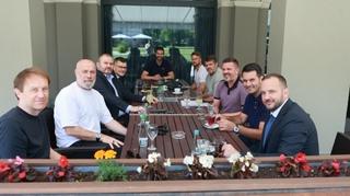 Zeljković sa pomoćnicima u posjeti Barbarezu i stručnom štabu reprezentacije na Ilidži