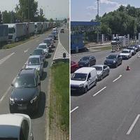 Kolaps na velikom broju graničnih prijelaza prema Hrvatskoj