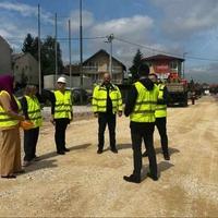 Šteta s predstavnicima Direkcije za puteve KS obišao gradilišta
