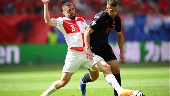 Detalj s utakmice Hrvatska - Albanija - Avaz