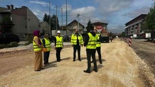Šteta s predstavnicima Direkcije za puteve KS obišao gradilišta
