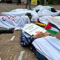 Ispred Predstavničkog doma Nizozemske održan protest zbog izraelskih napada na Rafah