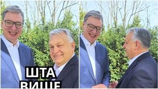 Vučić i Orban probali viralni trend: Birali između ćevapa i gulaša, fudbala i košarke