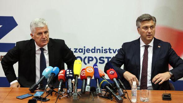 Dragan Čović i Andrej Plenković - Avaz