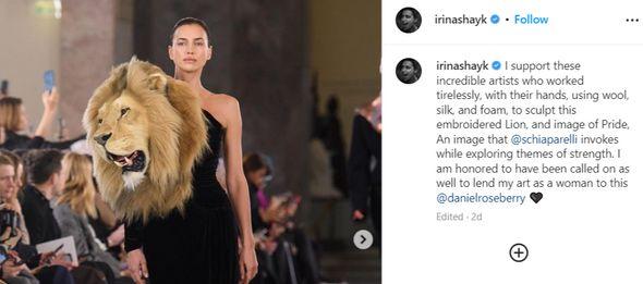 Objava Irine Šajk na Instagramu - Avaz