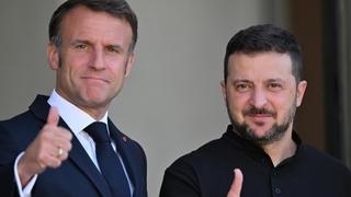 Susret Makrona i Zelenskog: Francuska će nastaviti podržavati Ukrajinu na svim platformama

