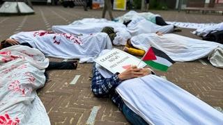 Ispred Predstavničkog doma Nizozemske održan protest zbog izraelskih napada na Rafah