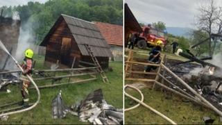 Bijelo Polje: U naselju Sokolac izgorjela porodična kuća