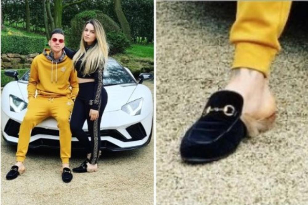 Golman Mančester sitija predmet ismijavanja: Pokazao Lamborghini, zgodnu djevojku i papuče od 750 eura