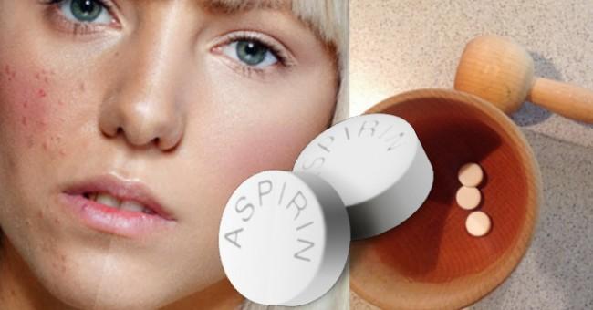 Aspirinom na bubuljice