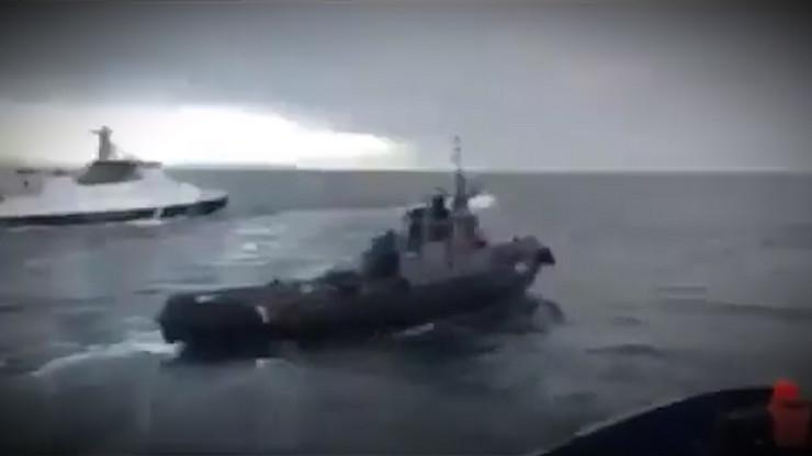 Trenutak kada je ruski brod udario ukrajinski u Crnom moru