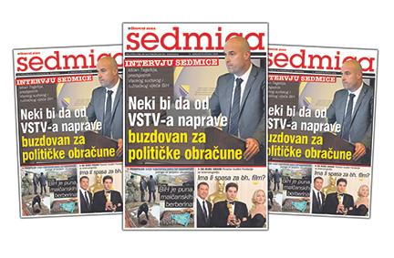 Sutra prilog "Sedmica": Milan Tegeltija o onima koji žele od VSTV-a napraviti buzdovan za političke obračune
